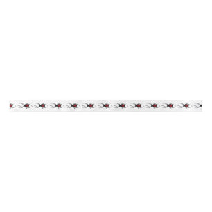 Black Widow Bellydance Satin Ribbon