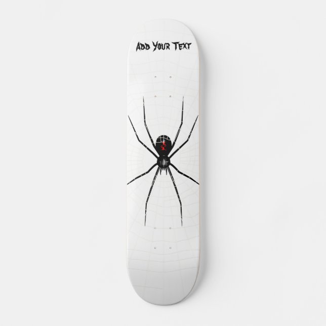 Black Widow design Skateboard (Front)