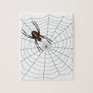 Black Widow Jigsaw Puzzle