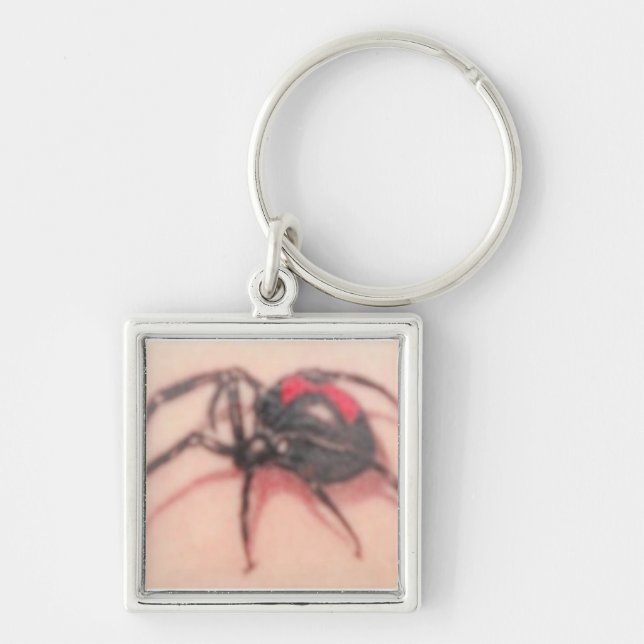 BLACK WIDOW KEY RING (Front)