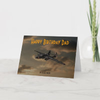 black widow, P61 BLACK WIDOW, Happy Birthday Dad