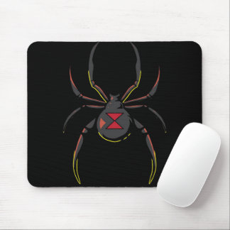 Black Widow Spider Gift | Spider Lovers Mouse Mat