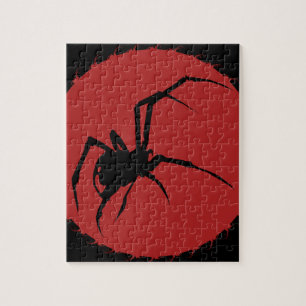 Black Widow Spider Jigsaw Puzzle
