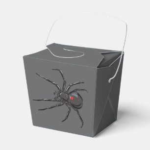 Black Widow Spider Original Drawing Art Favour Box
