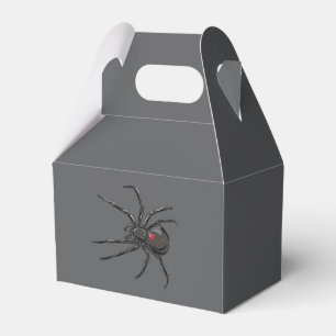 Black Widow Spider Original Drawing Art Favour Box