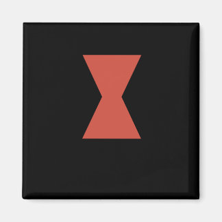 Black Widow Spider Sticker Magnet