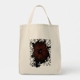 Black Widow Spider Web Gothic Aesthetic Dark Edgy  Tote Bag