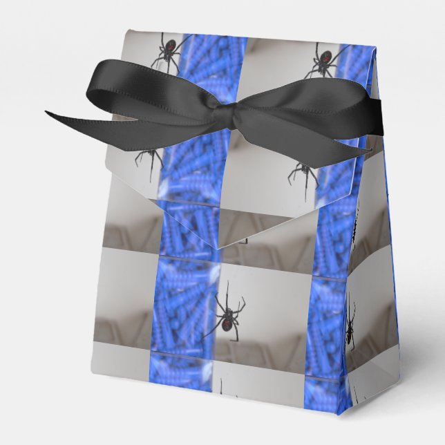 Black Widow Spiders Favour Box (Front Side)