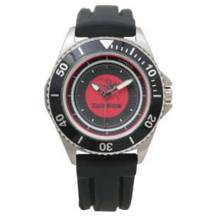 Black Widow   Waterproof   Sports   Wrist Watch
