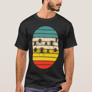 Black Widows Spiders Retro for Men Women Kids T-Shirt