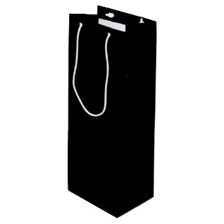 Black Wine Gift Bag