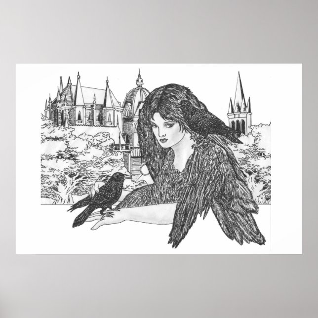 Black Winged Beauties Poster (Front)