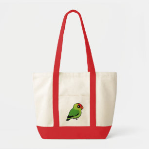 Black-winged Lovebird Tote Bag
