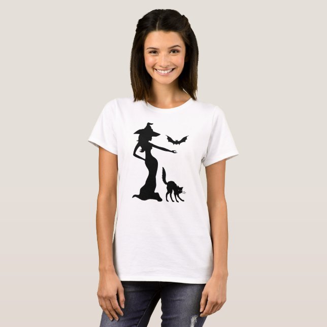 Black Witch  T-Shirt (Front Full)