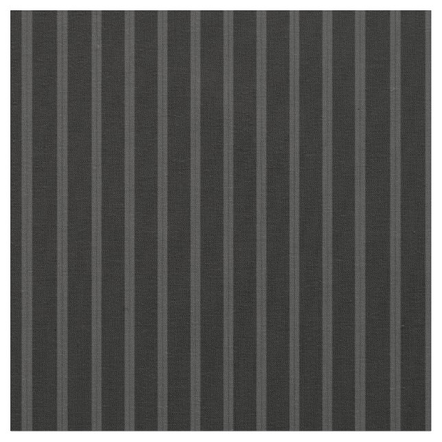 black with gray stripes fabric (Close Up)