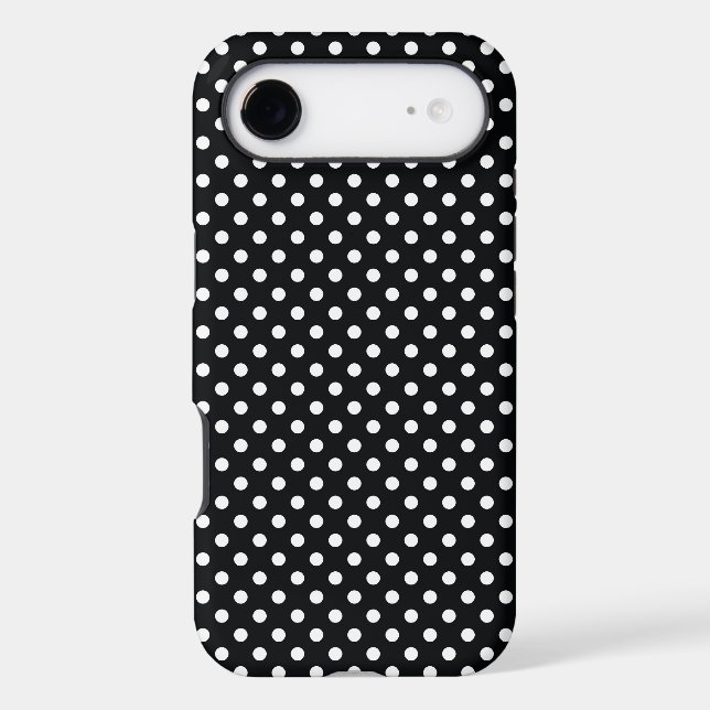 Black with white dots (Back)
