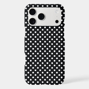 Black with white dots