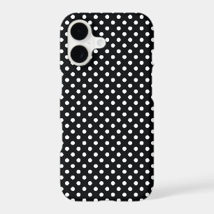 Black with white dots