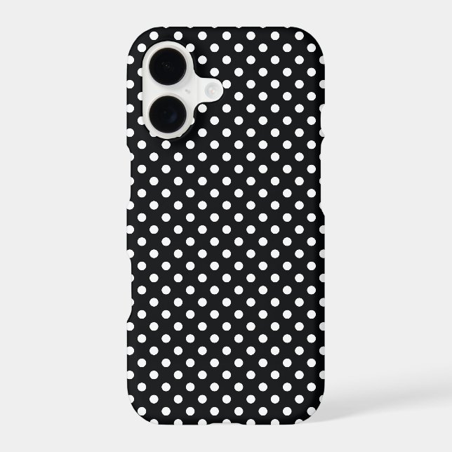 Black with white dots (Back)