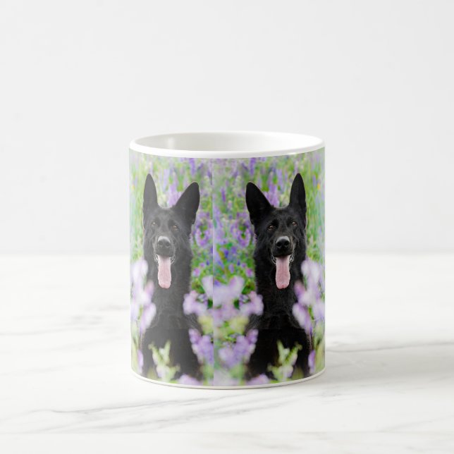 Black Wolf Coffee Mag Mug (Center)