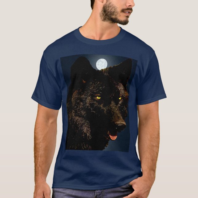 BLACK WOLF T-Shirt (Front)