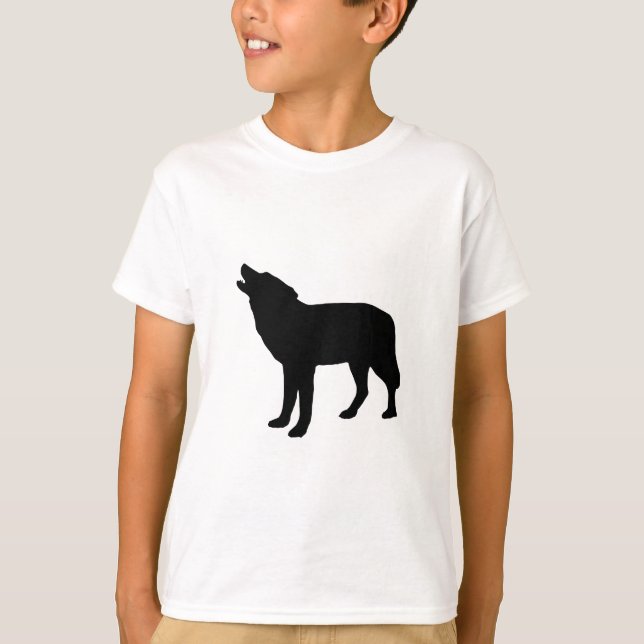 Black Wolf T-Shirt (Front)