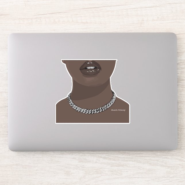 Black woman Aesthetic with silver (jewellery) Gril (Computer)