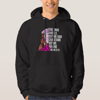 Black Woman African American Quote  Black History  Hoodie
