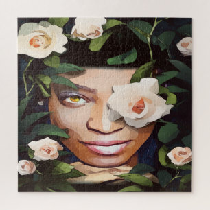 Black Woman Art Puzzle