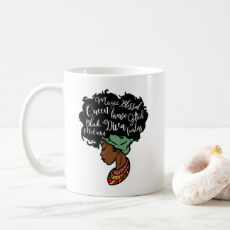 Black Woman Diva Queen Mug