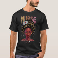 Black Woman Nurse Afro Retro Cool Black History Mo