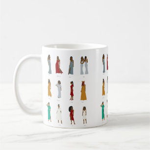 Black Woman Zodiac Astrology Mug