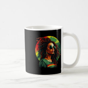 Black Women Afro American Juneteenth Black History Coffee Mug