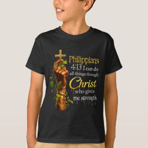 Black Women God Christian Faith African Melanin Qu T-Shirt