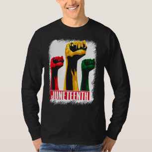 Black Women Junenth Day  Celebrate Independence 18 T-Shirt
