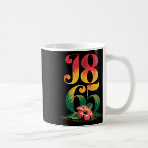 Black Women Juneteenth 1865 Graphic Girls Juneteen Coffee Mug