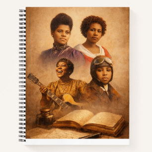 Black Women Legends Notebook
