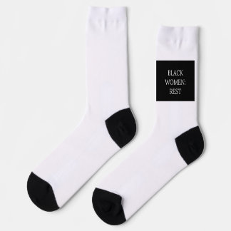 Black Women Rest Socks
