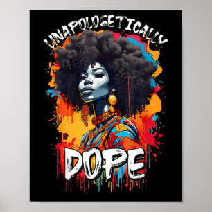 Black Women Unapologetically Juneteenth African Wo Poster