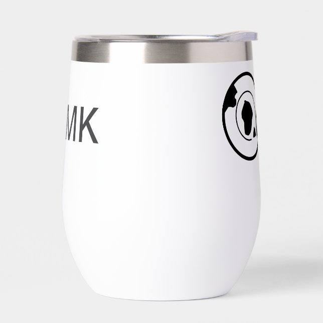 Black world globe add name monogram travel details (Left)