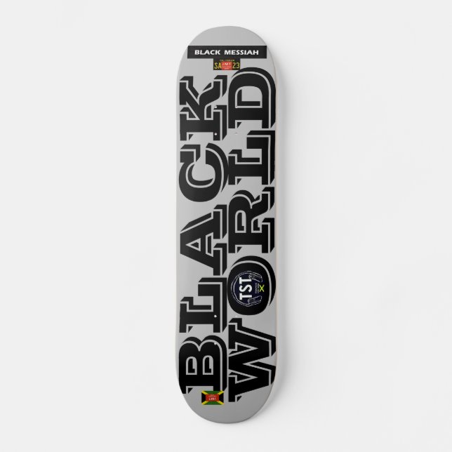 BLACK WORLD  JMT Skateboard (Front)