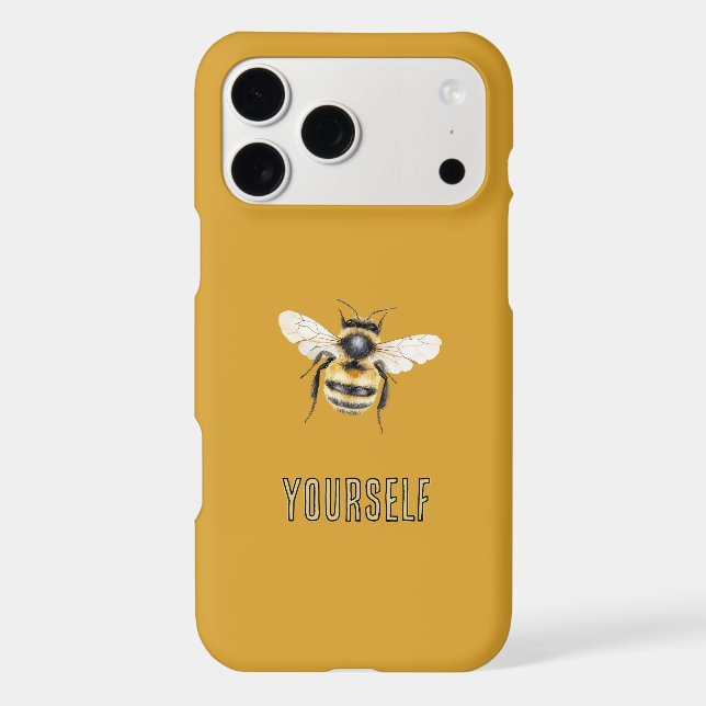Black Yellow Bee Yourself (Back)