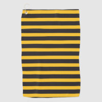 Black Yellow Horizontal Lines Geometric Bee Animal