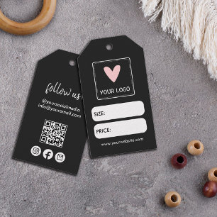 Black Your Square Logo Social Media Price Tags