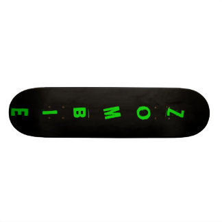 black, ZOMBIE Skateboard