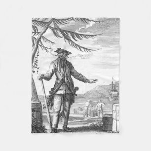 Blackbeard Fleece Blanket