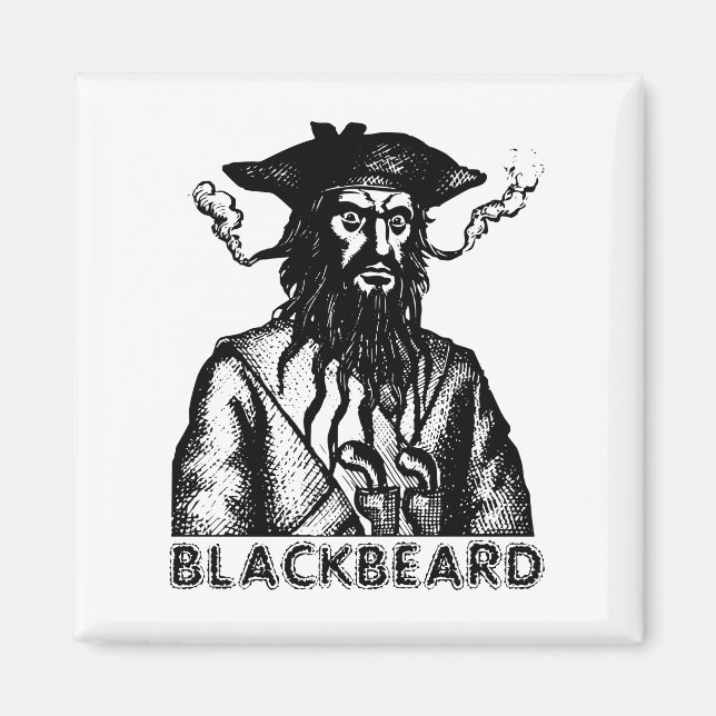 Blackbeard Magnet (Front)