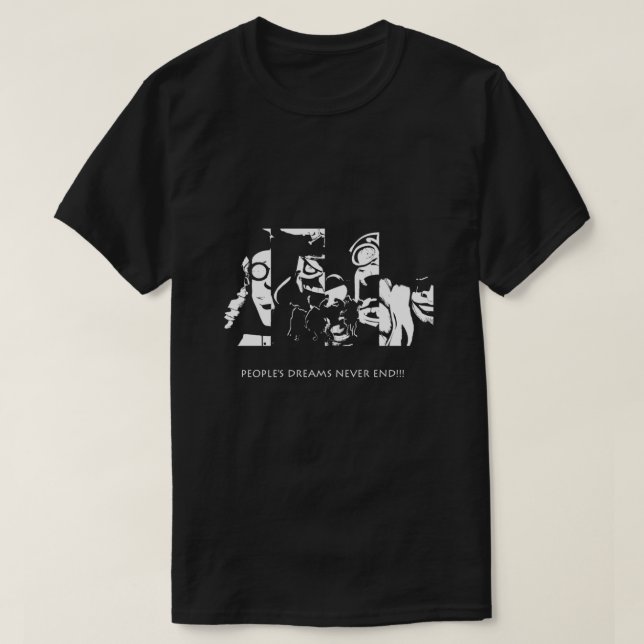 Blackbeard Pirates of One Piece  T-Shirt (Design Front)