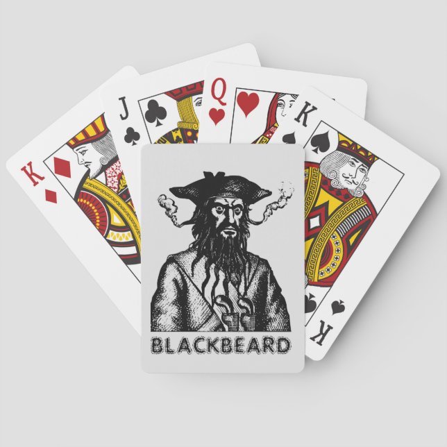 Blackbeard Playing Cards (Back)