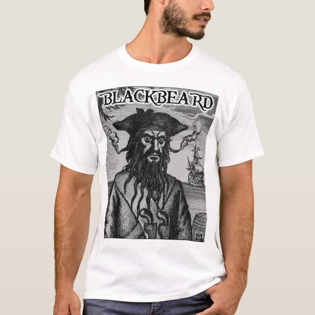 Blackbeard the Pirate Shirt (Front)
